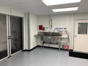 ISO 7 Cleanroom with Sink