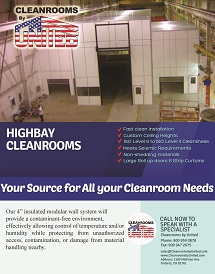 High Bay Cleanrooms
