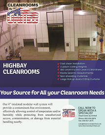 High Bay Cleanrooms